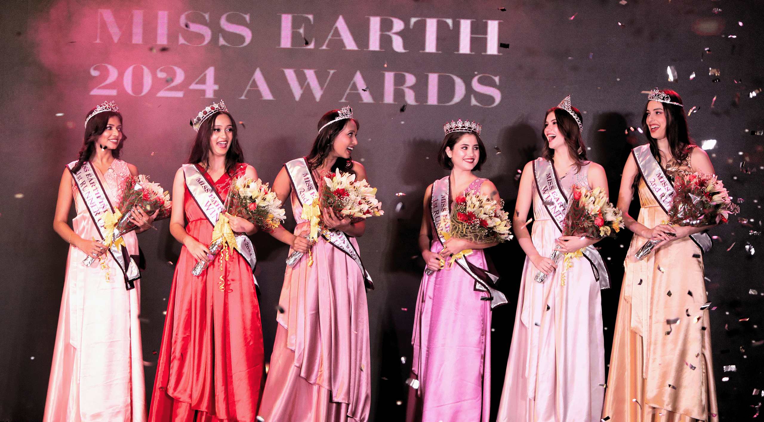 Miss Earth 2024 Winners Desktop Background