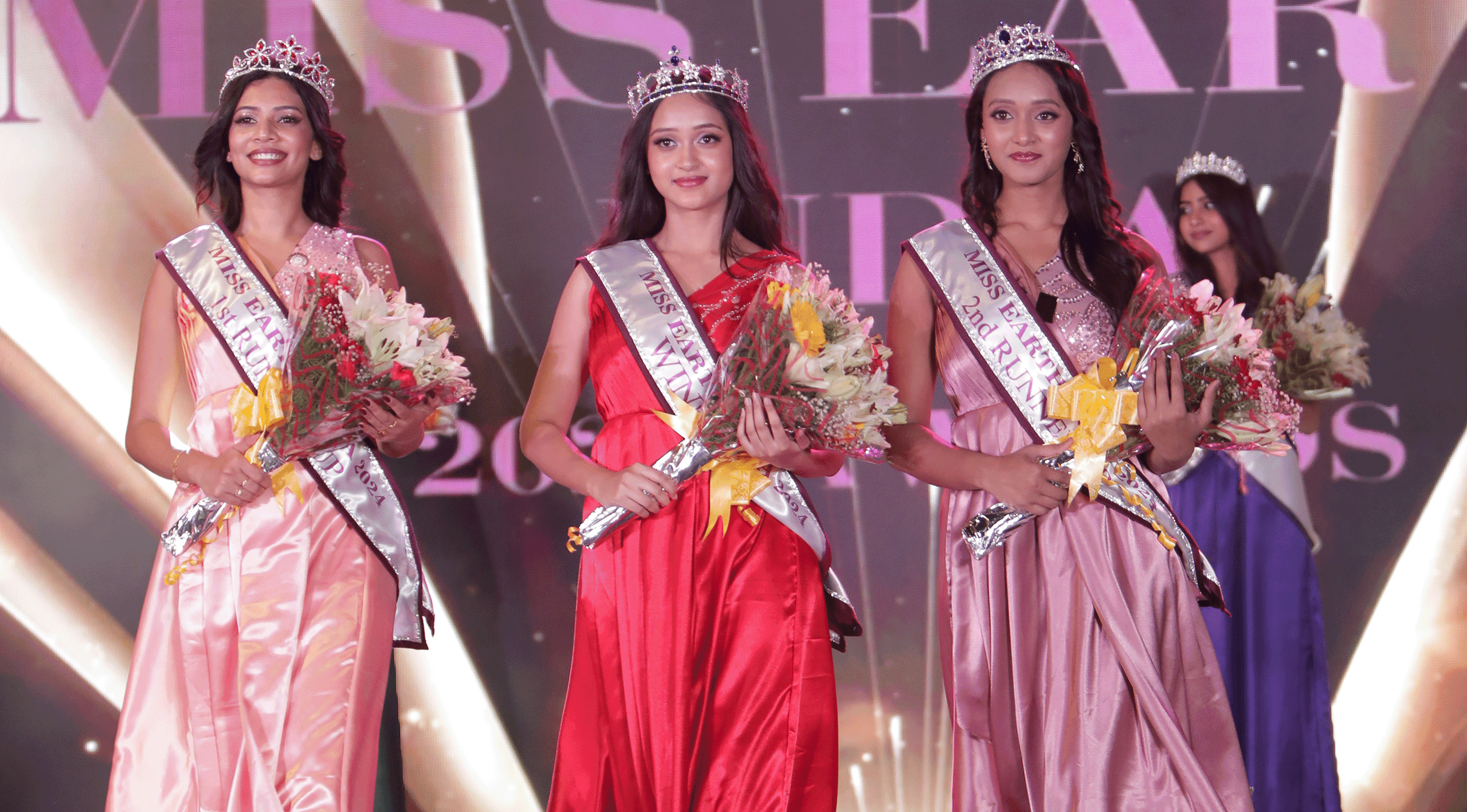 Miss Earth 2024 Winners Desktop Background